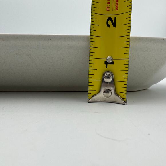 Pfaltzgraff A Joyous Heart Tray Blue Floral Stoneware 13x6 Vintage USA - Picture 9 of 9